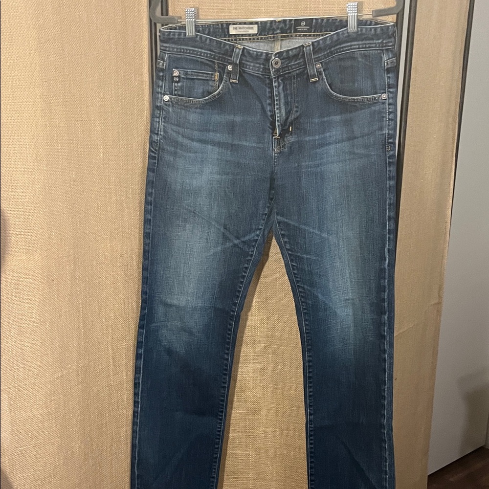 AG Adriano Goldschmied Indigo THE MATCHBOX Slim Straight